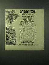 1948 Jamaica Tourist Trade Development Board Ad - Jamaica British West Indies  - £14.57 GBP