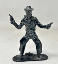Vintage Billy The Kid Metal Figurine Lone Star Toys England 1960&#39;s 2.5In... - £8.77 GBP