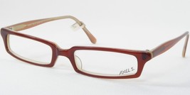 Vintage Axel S. AX1010 21 Brown Eyeglasses Glasses Frame 51-19-143mm Germany - £51.36 GBP