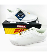 Fila Work Slip Resistant 11 Womens Shoe Health Care Tennis Memory Foam C... - £46.98 GBP