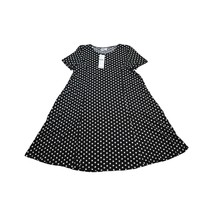 Urban Outfitters Dress Womens Medium Lightweight Casual Black White Polka Dot - £33.28 GBP