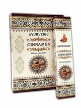 Ayurvedic Cinnamon Incense Sticks Premium Fragrance Masala AGARBATTI 180gm - £16.53 GBP