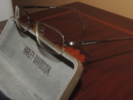Harley Davidson HD 209 SGUN Authentic Eyeglasses Frame 48-18-140 flat gray - $22.49