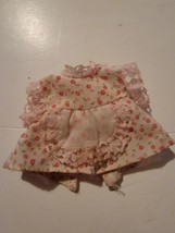 Vintage Barbie Ken Skipper Doll Accessory Clothing Floral Dress VTG - $9.59