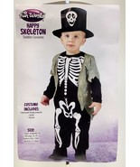 Fun World Happy Skeleton Toddler Halloween Costume~Dress Up - Large (3T-4T) - $27.09 CAD