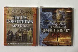 REVOLUTIONARY WAR &amp; CONSTITUTION KNOWLEDGE CARDS DECK By Pomegranate &amp; A... - $654.39 MXN