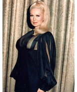 Bombshell actress JOI LANSING peek-a-boo black dress 8x10 portrait - $152.12 MXN
