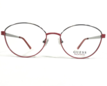 GUESS Gafas Monturas GU3043 072 Rosa Plata Redondo Completo Cable Rim 51... - $37.04