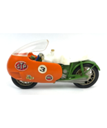 Vintage Motorcycle Racing Durham Industries Orange Green  1970s Plastic  - €36,90 EUR