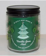 LOVELY BATH &amp; BODY WORKS VANILLA BEAN NOEL SINGLE WICK SCENTED 7 OZ CANDLE - $277.00 MXN