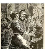 1888 No Place Like Home James Madison Victorian Religious Art Print Bibl... - $1,288.97 MXN
