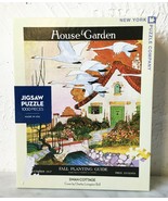 House &amp; Garden Magazine October 1917 Cover Swan Cottage Puzzle 1000 Pc-C... - £22.22 GBP
