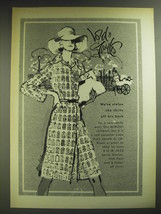 1974 Lord & Taylor McMullen Shirtdress Ad - We've stolen the shirts off his back - £14.48 GBP