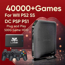2024 New Retro Game Ultimate Experience C92 Plug and Play On TV 500G HDD 40000+G - £117.28 GBP