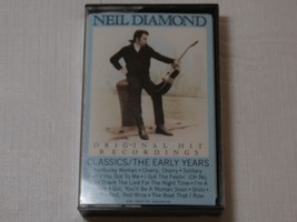 Neil Diamond Original Hit Recordings Classic/The Early Years Cassette Tape - £8.09 GBP