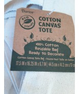 Darice Large Canvas Tote Natural | Ready to Decorate - €3,41 EUR