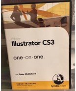 Adobe IIIustrator Cs3 One-On-One [With DVD ROM] by McClelland, Deke, 2007 - $11.88