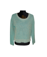 Emporium Cotton Sweater M Women Size Cardigan Knit Open Womens Sleeve M ... - $9.79