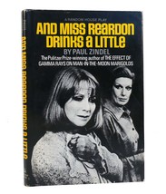 Paul Zindel And Miss Reardon Drinks A Little Book Club Edition - £43.51 GBP