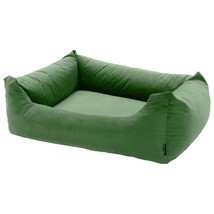 Madison Dog Bed Velvet 120x95x28 cm Green - £110.29 GBP