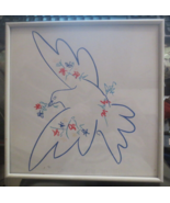 Pablo Picasso Dove Of Peace Framed Art Print 11&quot; square - £43.85 GBP
