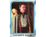 1980 Topps Star Wars ESB #198 Lando&#39;s Game Lando Calrissian - £0.69 GBP