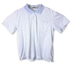George Men's Light Blue Short Sleeved Polo Shirt Large 42-44 Golf Soft &amp;... - $6.89