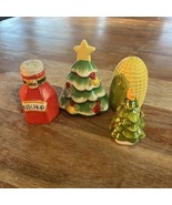 Vintage Mixed Lot of Ceramic Salt &amp; Pepper Shakers - Mismatched Singles (4) - €9,90 EUR