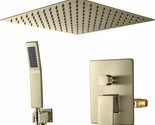 Shower System With A 12-Inch Rain Shower Head, A Handheld Shower Head, A - $193.94