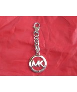 Michael Kors MK Chain Logo Charm, Key Fob, Keychain   Silver-Tone - $20.51 CAD