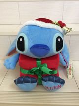Disney Lilo Stitch Santa Gift Box. X Mas Theme. Very Pretty and Rare. - £31.49 GBP