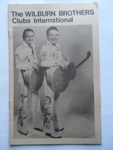 Wilburn Brothers Clubs International 1979 Brochure Missouri Country Duo ... - $9.77