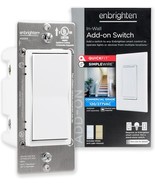 Ge Enbrighten Add-On Switch Quickfit And Simplewire, In-Wall Paddle,, 46199 - $37.94