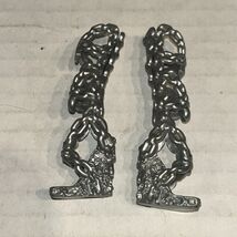 MONSTER HIGH SPECTRA VONDERGEIST BOOTS SHOES CHAINS SILVER C2 - $19.75
