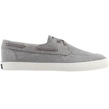 Sperry Pier Boat Sparkle Canvas Slip-On STS84007 Women’s Shoes Grey Size 7M - $49.50
