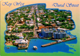 Postcard Florida Key West Duval Street  Photo David Noble  6 x 4 Ins - £4.67 GBP