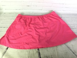 Swimsuits for All Swim Skirt Lined Skirted Bottoms Pink Women&#39;s Plus Siz... - £13.59 GBP