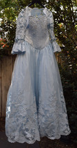 Mary&#39;s Bridgal 4823 Formal Wedding Dress Gown Blue Beaded Jacket 6 Women... - $306.10