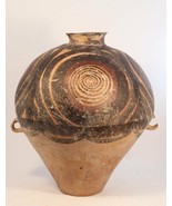 Neolithic Chino Cerámica, Majiayao Culture Urna Con Circular Estampado - £1,126.81 GBP