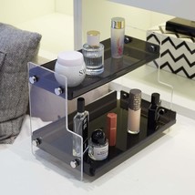 Bathroom Countertop Organizer - 2 Tier Destop Acrylic Makeup Perfume Org... - £27.12 GBP