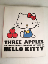Three Apples An Exhibition Celebrating 35 Years Of Hello Kitty Book - £34.96 GBP