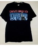 Disturbed Concert Tour T Shirt Vintage Death Audience Size Large - $123.07 CAD