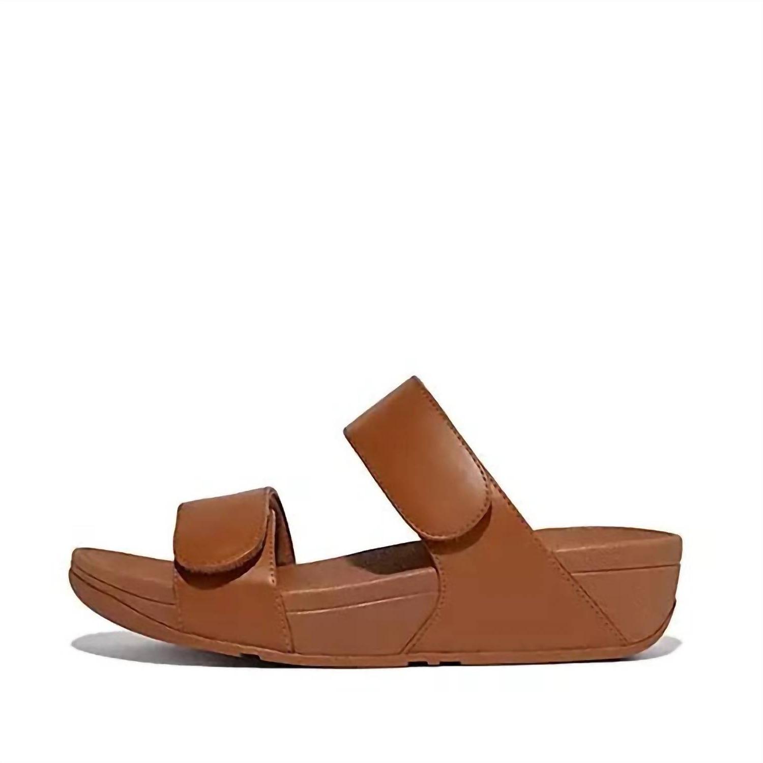 Fitflop Women&#39;s Lulu Adjustable Leather Slide Size 11 - $74.25