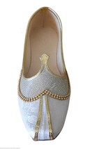 Men Shoes Wedding Jutti Loafers Indian Handmade Mojari Flat US 7 - £42.99 GBP