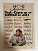 Sam Kinison Angel Made Him Wing It Article Ephemera  ART2 - £5.45 GBP