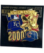 2000 MLB Interleague Play Pin Chicago Cubs vs.  Kansas City Royals Baseball - £15.97 GBP