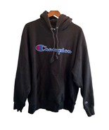 Vtg Y2K CHAMPION Thick Warm REVERSE-WEAVE HOODIE Hike Gym Sweatshirt Men... - $41.80