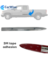 Left/Right Door Chrome Molding For 2003-2007 GMC Sierra Extended Cab Rear - $1,480.07 MXN