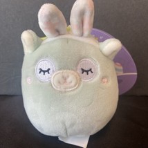 Squishmallows  3.5&quot; Clip-On Spring Miley The Lama Easter 2023 NWT - £9.58 GBP