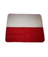 Poland Polish Polska Plain Flag 50x60 Polar Fleece Blanket Throw - €13,87 EUR